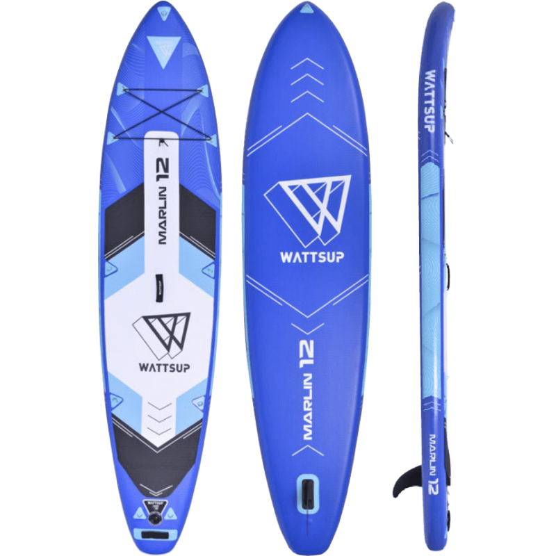 Доска для гребли Сапсёрфинг WattSUP Marlin 12